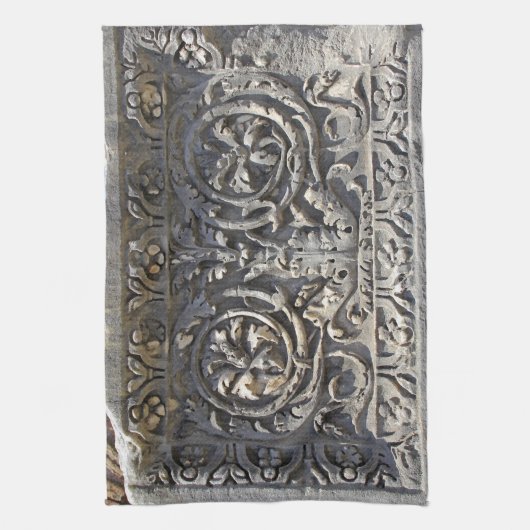 Romeinse steen theedoek (Verticaal)