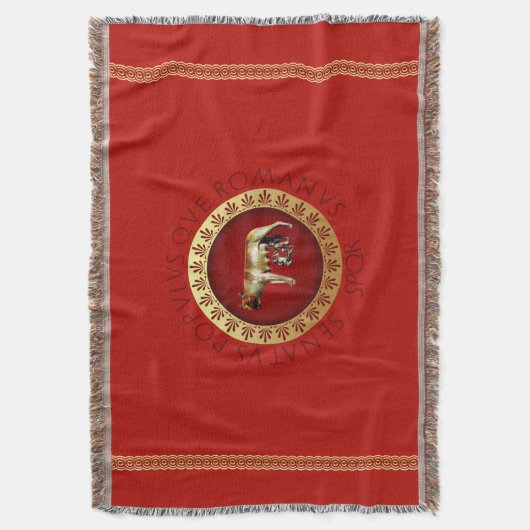Romeinse stijl deken (Voorkant Verticaal)