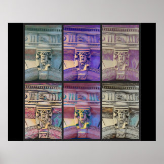 Romeinse straat poster