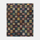 Romeinse strepen fleece deken (Voorkant)