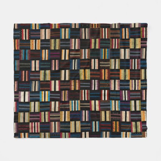 Romeinse strepen fleece deken (Voorkant (Horizontaal))