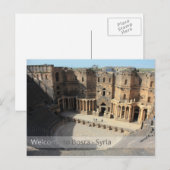 Romeinse theater Bosra, Syrië Briefkaart (Voorkant / Achterkant)