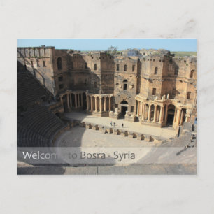 Romeinse theater Bosra, Syrië Briefkaart
