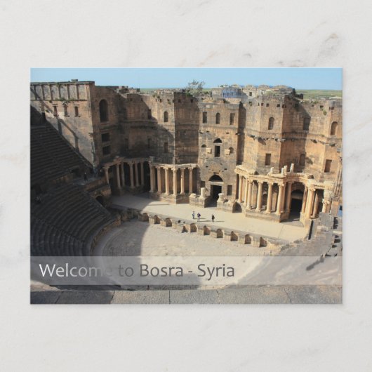Romeinse theater Bosra, Syrië Briefkaart (Voorkant)