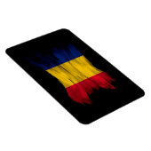 Romeinse vlag, penseelstreek, nationale vlag magneet (Rechterzijde)