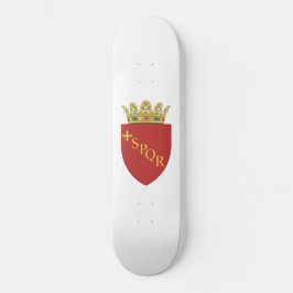 Romeinse wapenstilstand (SPQR) (Rome, Italië) Persoonlijk Skateboard