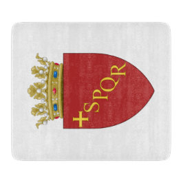 Romeinse wapenstilstand (SPQR) (Rome, Italië) Snijplank