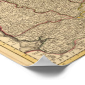 Romeinse wegen en bossen poster (Hoek)