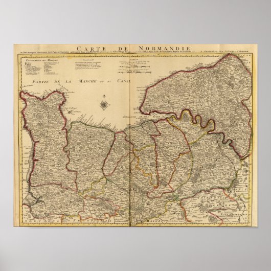 Romeinse wegen en bossen poster (Voorkant)