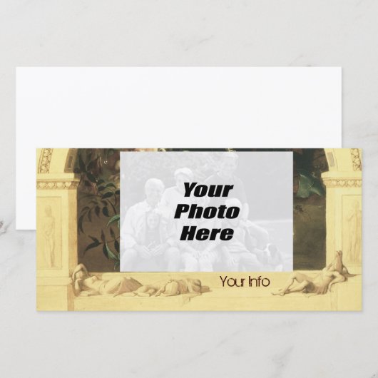 Romeinse zuilen foto kaarten (Voorkant / Achterkant)