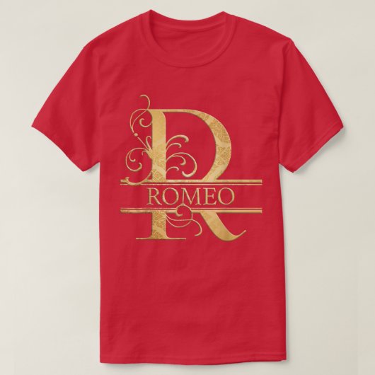 Romenaam T-shirt (Design voorkant)