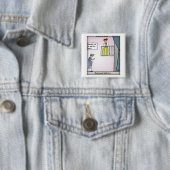 Romeo-and-Juliet-2.0 Vierkante Button 5,1 Cm (In situ)