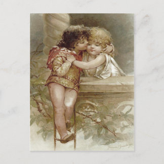 Romeo And Juliet Frances Brundage Valentine Feestdagenkaart
