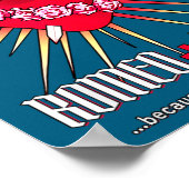 Romeo And Juliet Sacred Heart, Ghosted By Rosaline Poster (Hoek)