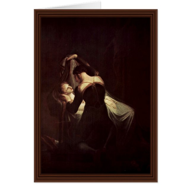Romeo bij Juliet's sterfbed, door Füssli Johann He (Voorkant)