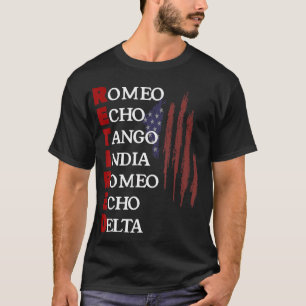 Romeo Echo Tango India Romeo Echo Delta Ve T-shirt