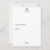 Romeo en Julia 2.0 Flat Holiday Kaart (Achterkant)