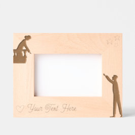 Romeo en Julia balkon lijst Gegraveerde Lijstjes