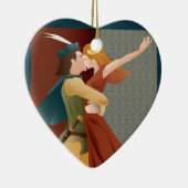 Romeo en Julia, ballet Keramisch Ornament (Rechts)