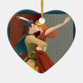 Romeo en Julia, ballet Keramisch Ornament (Voorkant)