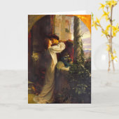 Romeo en Julia, ca. 1884 door Frank Dicksee Kaart (Gele Bloem)