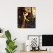 Romeo en Julia, ca. 1884 door Frank Dicksee Poster (Thuiskantoor)