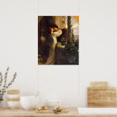 Romeo en Julia, ca. 1884 door Frank Dicksee Poster (Keuken)