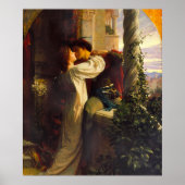 Romeo en Julia, ca. 1884 door Frank Dicksee Poster (Voorkant)