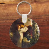 Romeo en Julia, ca. 1884 door Frank Dicksee Sleutelhanger (Achterkant)