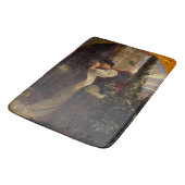 Romeo en Julia (door Frank Dicksee) Badmat (Gekanteld)