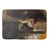 Romeo en Julia (door Frank Dicksee) Badmat (Voorkant)