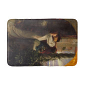Romeo en Julia (door Frank Dicksee) Badmat (Voorkant)