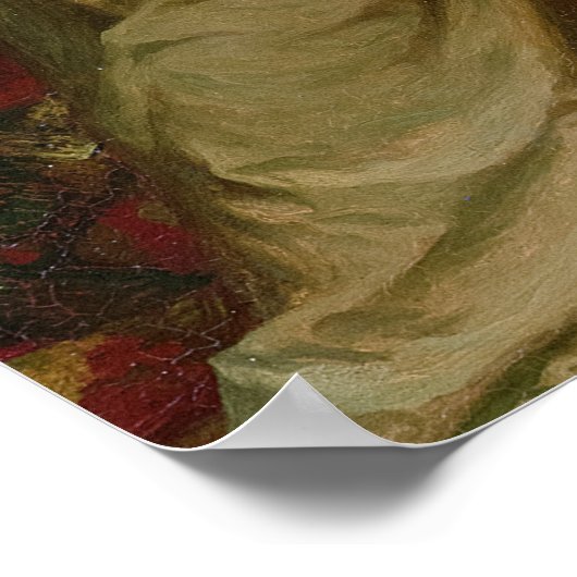 Romeo en Julia door Frank Dicksee Poster (Hoek)