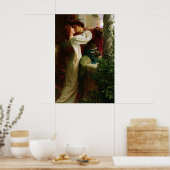 Romeo en Julia door Frank Dicksee Poster (Keuken)