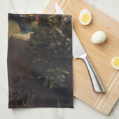 Romeo en Julia (door Frank Dicksee) Theedoek (Quarter Fold)