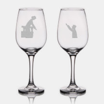 Romeo en Julia Glas Set