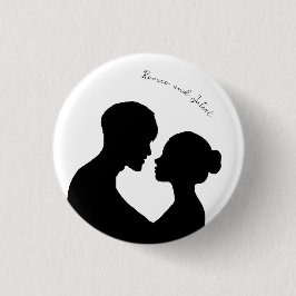 Romeo en Julia pin Ronde Button 3,2 Cm