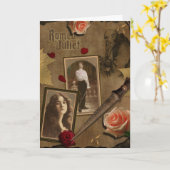  Romeo en Julia Scrapbook Wenskaart Kaart (Gele Bloem)
