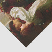 Romeo en Juliet, 1884, van Frank Dicksee Tissuepapier (Detail)
