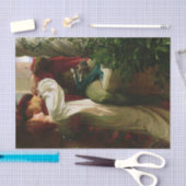 Romeo en Juliet, 1884, van Frank Dicksee Tissuepapier (Craft)