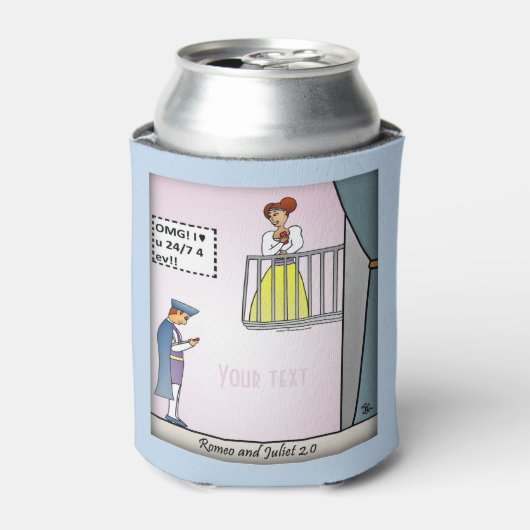 Romeo en Juliet 2.0 Blikjeskoeler (Blikje Voorkant)