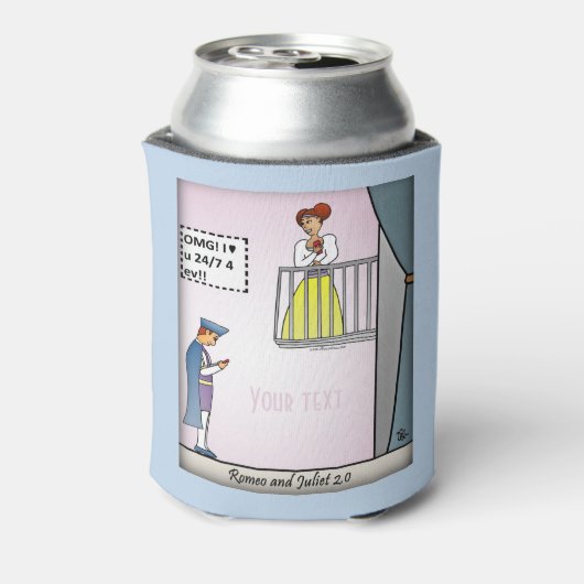 Romeo en Juliet 2.0 Blikjeskoeler (Blikje Achterkant)