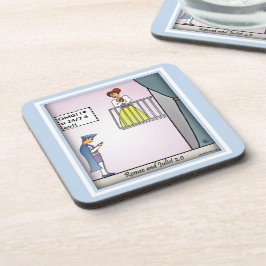 Romeo en Juliet 2.0 Blue Bier Onderzetter