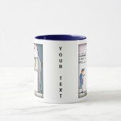 Romeo en Juliet 2.0 Blue Combo Mok (Midden)