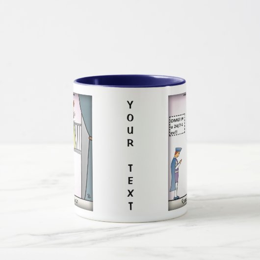 Romeo en Juliet 2.0 Blue Combo Mok (Midden)