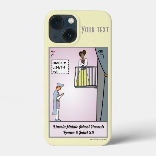 Romeo en Juliet 2.0 Case-Mate iPhone Case (Achterkant)
