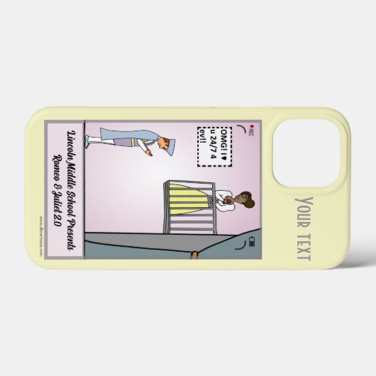 Romeo en Juliet 2.0 Case-Mate iPhone Case (Achterkant (horizontaal))