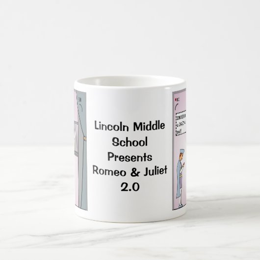 Romeo en Juliet 2.0 Classic Coffee Mok (Center)