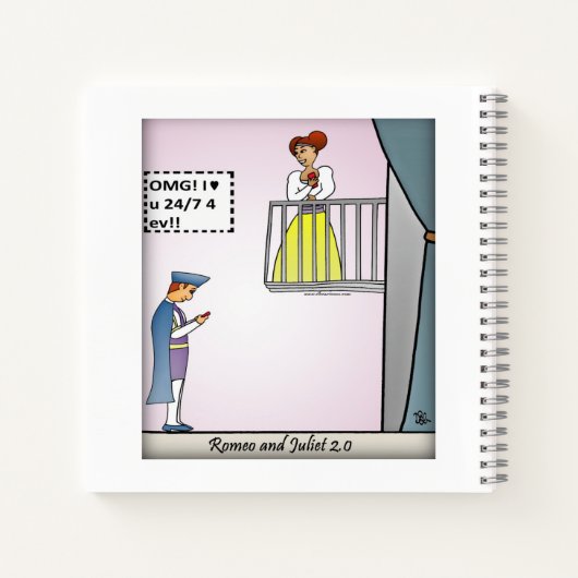 Romeo en Juliet 2.0 Notitieboek (Achterkant)