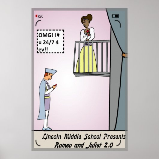 Romeo en Juliet 2.0 Poster (Voorkant)